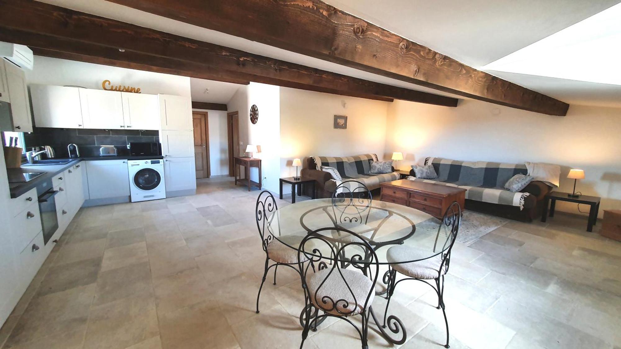 'Au Coeur Des Vignes' - Private Apartment & Garden Magalas Екстер'єр фото