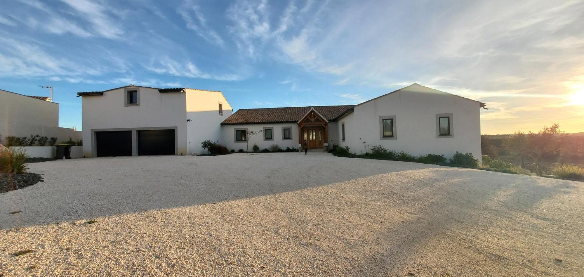'Au Coeur Des Vignes' - Private Apartment & Garden Magalas Екстер'єр фото